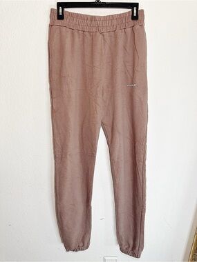 Unlabeled The Brand Cotton Terry Jogger Sweatpants in Brown Size Medium